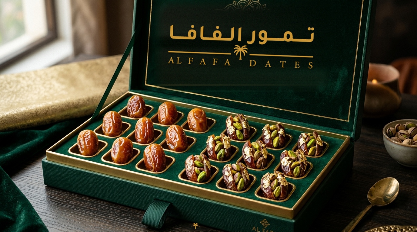 صندوق الفافا المخملي الفاخر